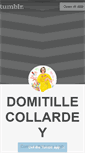 Mobile Screenshot of domitille-collardey.com